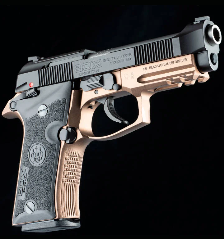 Beretta Adds Factory Comp and Threaded Barrel to 80X Cheetah in Tactical Edition