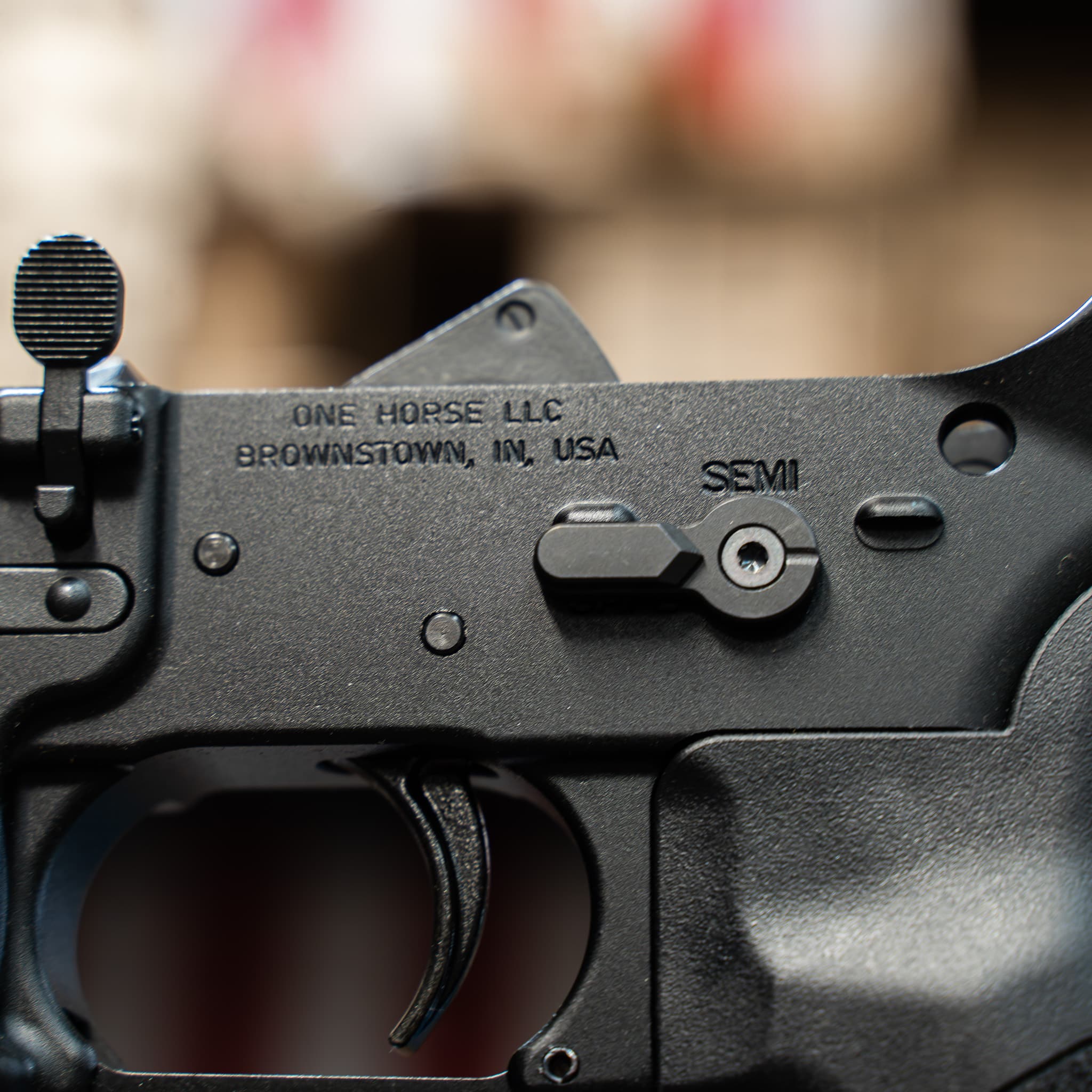 One Horse Ships First Factory AR-15 With Forced Reset Selector Installed