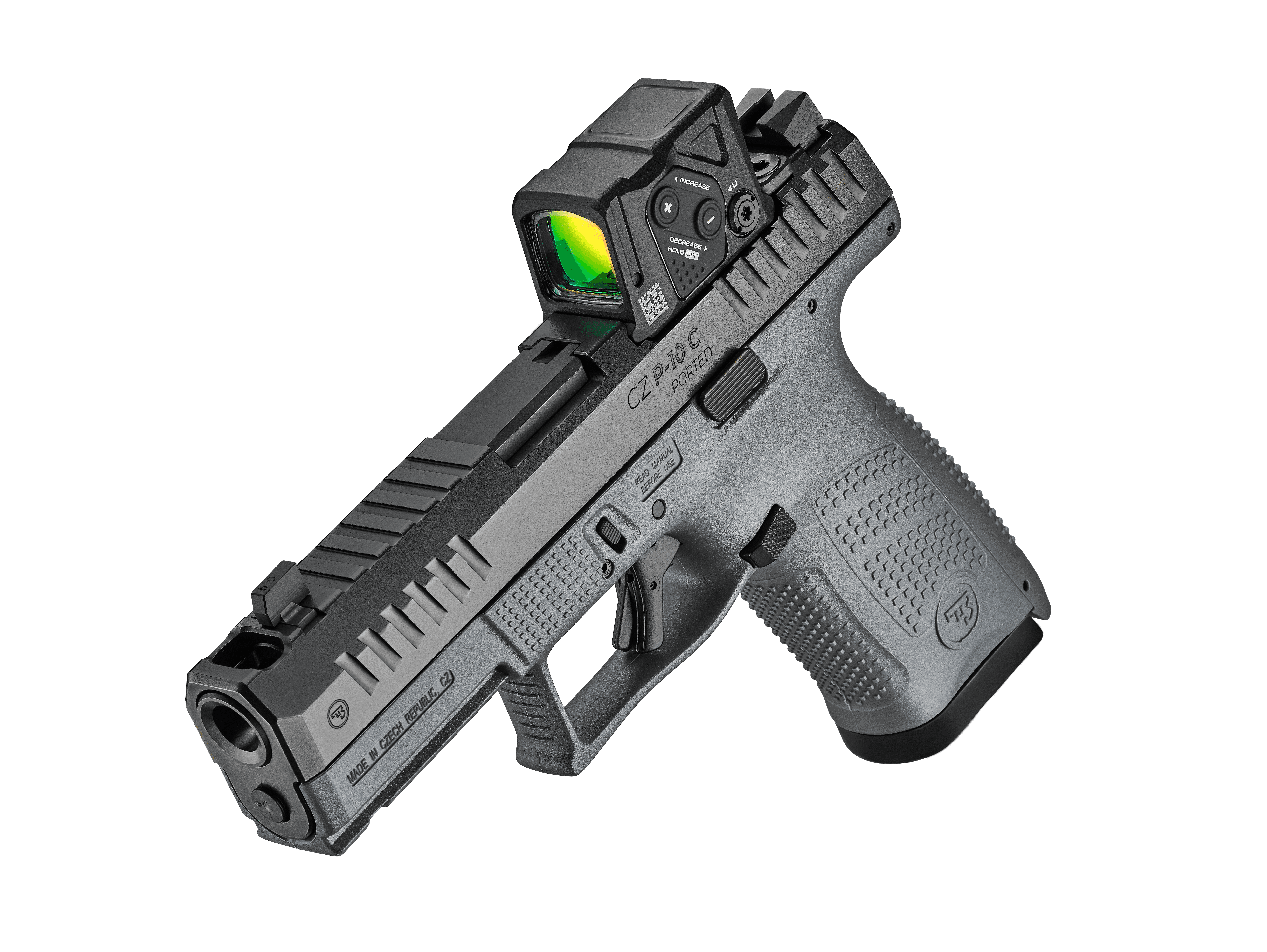 CZ Ships the P-10 C Ported COA With Factory Aimpoint Red Dot at $1,179