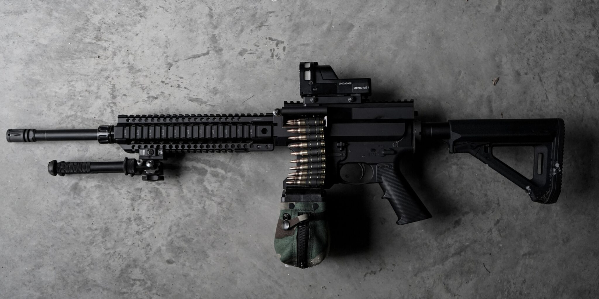 Lima SIX Belt-Fed AR-15 Upper Runs 2,000 Rounds Without a Malfunction